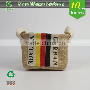 Wholesale Reusable Custom Eco Friendly Jute Bag Customized Jute Shopping Bag Cheap Jute Bag