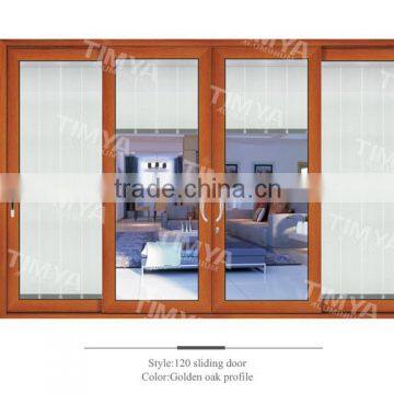 Aluminum frame Modern door and window.