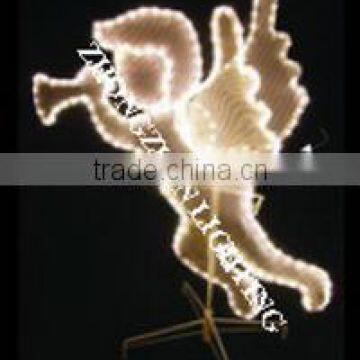 2013 angel 3D LED christmas motif light