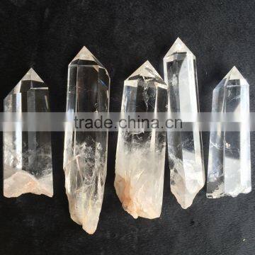 Natural Clear Quartz Crystal Raw Point Of Sale