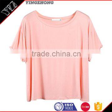 Manufacturer China Women's Clothing Cotton Bluk t- Shirt /loose Shirt Women Cheap Price