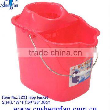 plastic cleaning bucket 1231