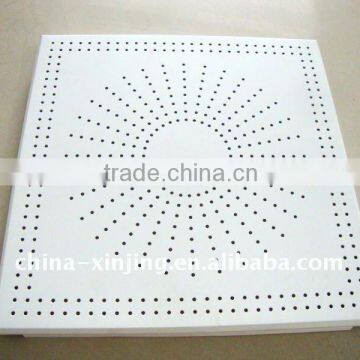 Aluminum perforated ceiling panel