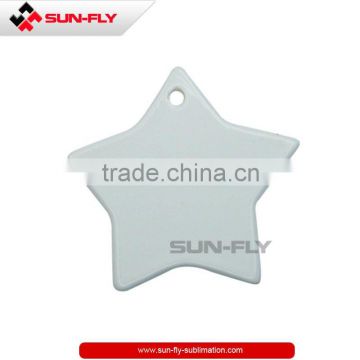 Sublimation Ceramic Star Ornament (SFS-G11S)