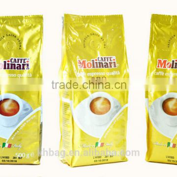 coffee bag with value