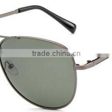 Hot seling premium quality classic metal frame aviator pilot driving polarized sunglasses eyeglasses eyewear