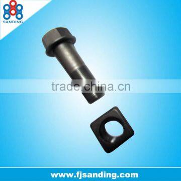 china supplier excavator track shoe bolts nuts, bushing nut