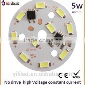 Manufacturers selling leds board 5w 220v high pressure cylinder light smallpox globe bulb lamp parts with no drive