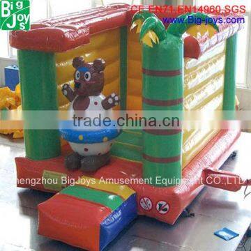 Bear inflatable castle small commercial inflatable bounce inflatable jumping castle for sale