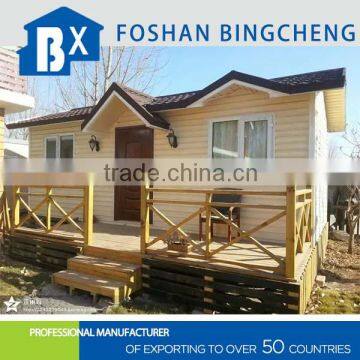High Standrad Colorful Prefab Villas