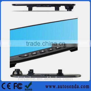 Promotion Dual Lens 1080P 4.3inch Rearview Mirror DVR Camera With Two Lens photo-6