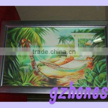 Aluminium frame LED Slim Light Box