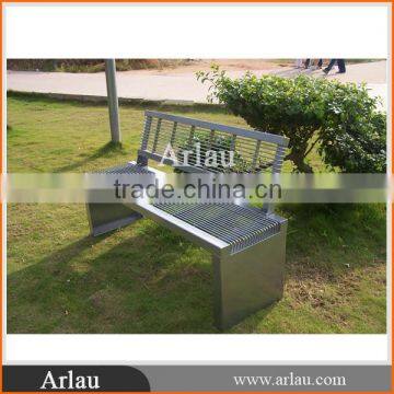 Patio Park Stainless Steel Bench