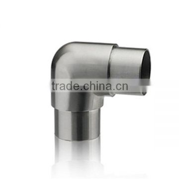 Stainless steel tube connector garde corps inox Stainless steel 90 degree elbow