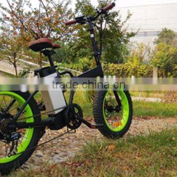 2016 Best Electric Bicycles Folding Electric Bike with Fat Tires