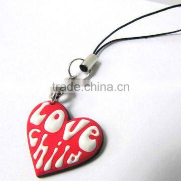 Mini Keychain Mobile Phone With Heart and Love Shape