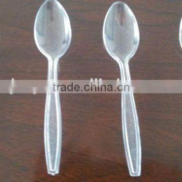 Plastic disposable flatware