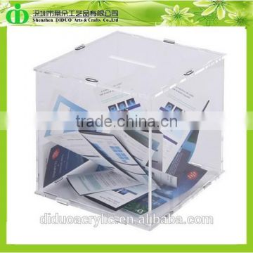 DDD-0129 Trade Assurance Chinese Factory Wholesale Cheap Plastic Donation Box