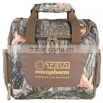 600D polyester camo 12 Can Sports beach Cooler bag