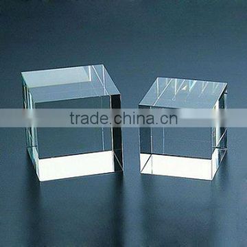 crystal blank cube for laser engraving