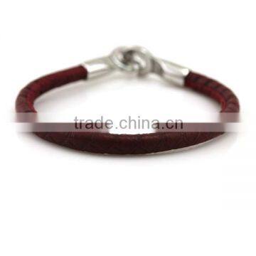 thin and hotsale leather bracelet