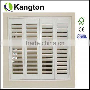 bathroom wooden louver shutter door