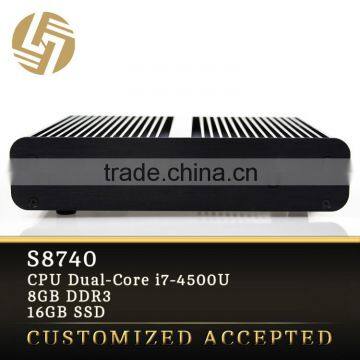 Latest i7 CPU mini computer with DC 12V input Micro pc
