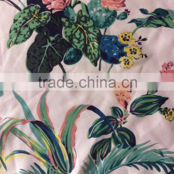 Flower Print Fabric for Women Garments photo-2
