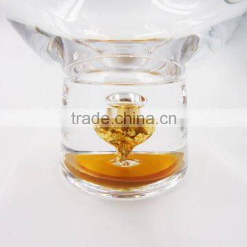 200 ml Set of 6 Gold Decal Pattern Ice Cream Cup Glass Dessert Bowl photo-3