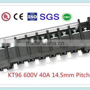 High Current PCB Terminal Block KT95 14.5mm Pitch 600V 40A