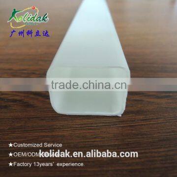 White ABS small square tube for windows