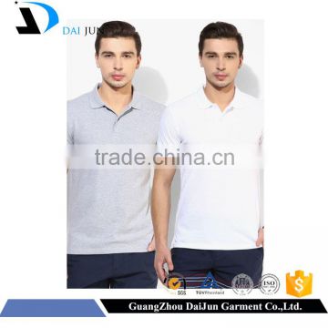 New fashion men's casual regular fit blank short sleeve custom polo shirt