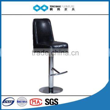 TB anchor counter bar stool black stainless steel bar chair