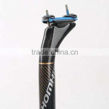 PK003 NEW MTB DH BMX Road Bike Carbon Seat Post Carbon Bike Sitting Tube HOMHIN