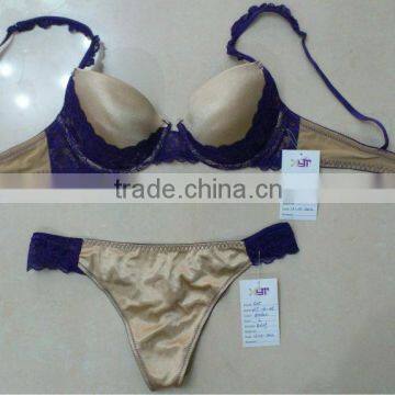 2014 cheap sexy fancy ladies bra panty sets