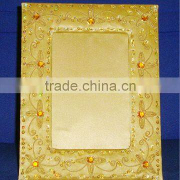 Hand Embroidery Wedding Gift Photo and picture Frame