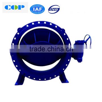 Trade Assurance soft sealing Water irrigation butterfly valve with silient seated and spindle