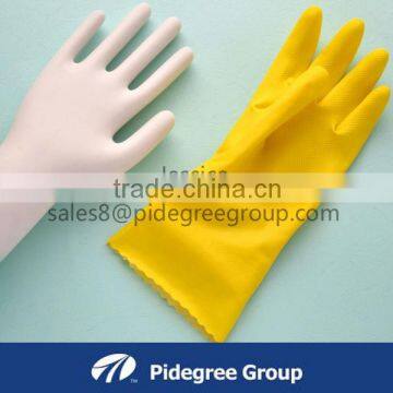 High Quality Yellow best Rubber Hosehold Gloves