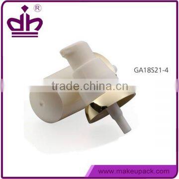 White penguin head 18mm plastic cosmetic packing pump for cream