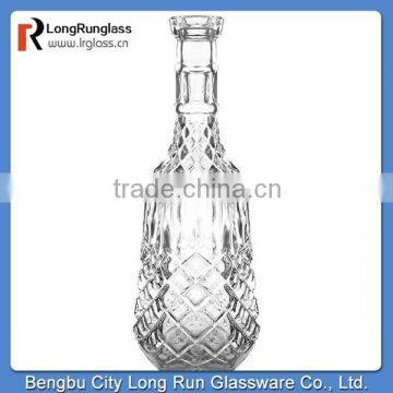 LongRun high special design glass decanter/scotch whisky bottle glassware wholesale