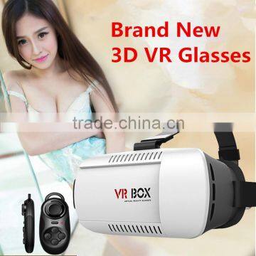 new products 2016 mobile phone vr case 3d glasses headset