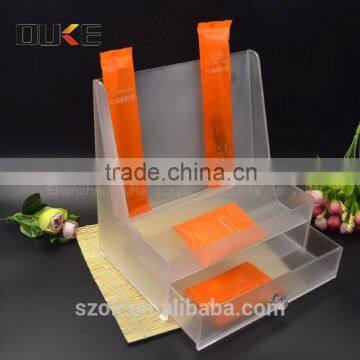 excellent handmade frosted acrylic tissue box