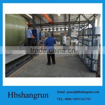 FRP horizontal tank / septic tanks winding machine