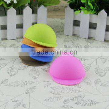 Customzized Oem Universal Silicone Coffee Tea Cup Lids Hat Shape Lid