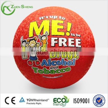 Zhensheng cheap price plastic playground rubber ball