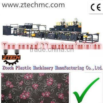 ZTECH 5 layers PE air bubble film lamination high speed machine with semi-auto cutting rewinder