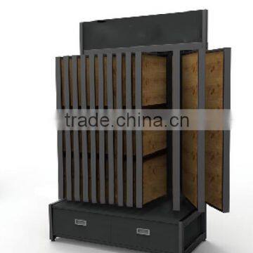 WJ14-008 Steel Frame Wing Display Rack For flooring tile