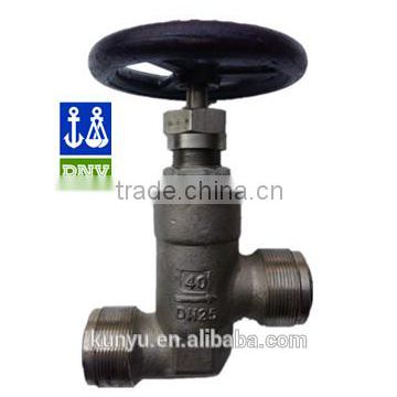 male thread globe one way valve