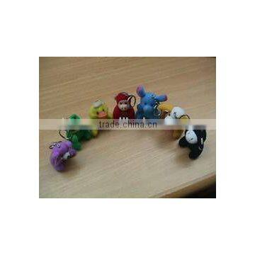 Plush Toy Manufacturer of 10cm - 15 cm Plush Animal Key Ring