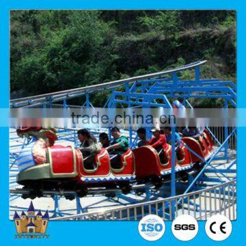 China professional manufacturers popular sliding dragon model used roller coasters sale